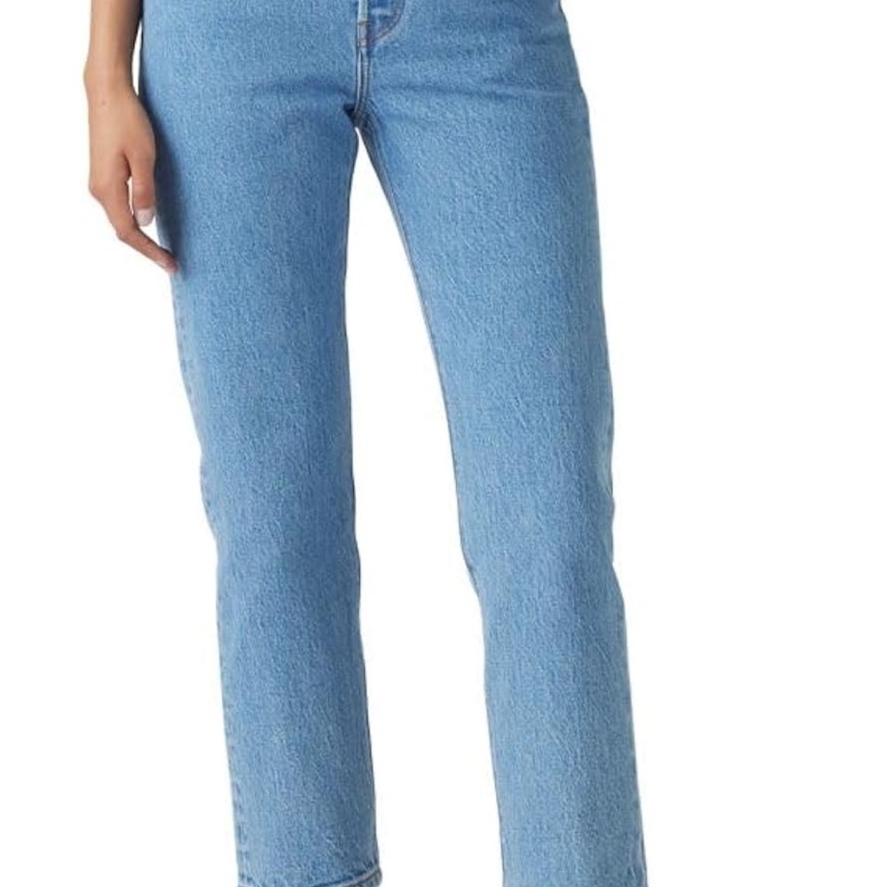 Levi's 501 classic Straight Leg cropped Jeans
